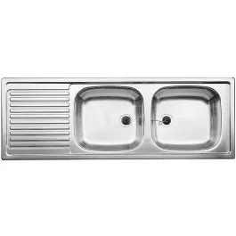 Blanco Top acél mosogató 123.5x43.5 cm 500374 | Kiárusítás