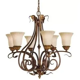 Elstead Lighting Sonoma Valley függőlámpa 6x60 W FE-SONOMAVALLEY6 | Szuper ajánlat