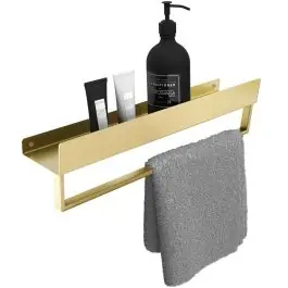 Legkelendőbb | Rea SF01 fürdőszoba polc 45 cm arany REA-06001